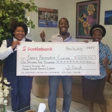 Scotia Bank Donates $1,500 To St. Thomas-St. John Family Resource Center