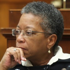Christensen Takes Up Chairmanship At Democratic Party Meeting; Cecile Benjamin Missing In Action