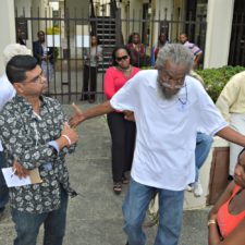 Video: At Protest Against Lack Of Senate Action On Violence, Mario Moorhead Takes Center Stage