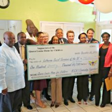 Governor Mapp And Corporate Sponsors Donate $140,500 To Queen Louise Home For Children