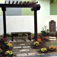 Project Promise And Community Volunteers Install Memorial Garden At Juan Luis Hospital