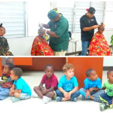 Watch: Karibbean Kuts Barbers Treat Head Start Children To Fresh Haircuts
