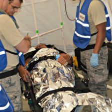 Watch: Soldiers Conduct Decontamination Exercise On Disaster Victims In Mock Vigilant Guard Exercise