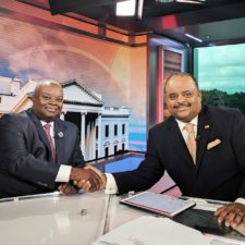 Mapp Promotes Territory As ‘Exciting’ Destination On National TV With Roland Martin