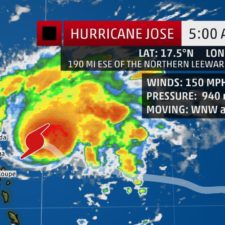 Giving No Chance To Breathe, Hurricane Jose On Path To Northern Leeward Islands