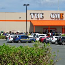 Watch: Residents Form Long Lines To Enter Home Depot In Search Of Generators