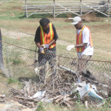 Community Helps Dept. Of Sports Parks And Recreation Repair And Restore USVI Recreation Areas