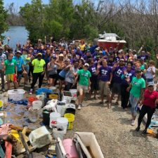 The First Ever Large Scale Mangrove Cleanup In Territory Nets Thousands Of Pounds Of Debris