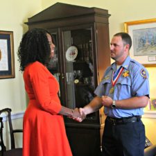 Man Is Honored With ‘Star of Life Award’ For Exceptional Service While Serving USVI Residents Following 2017 Storms