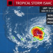Isaac Degrades To Tropical Storm; Helene’s Forecast Sends It Away From Caribbean