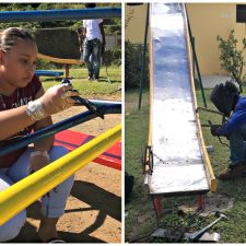 Projet Promise Students Honor Dr. King’s Memory With Canegata Rehab Service Project