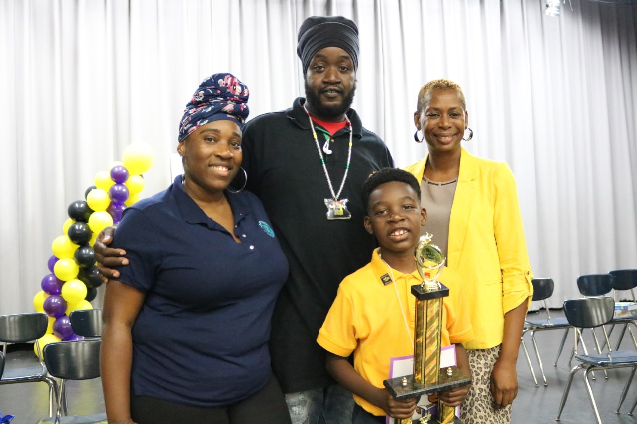 Yvonne Milliner Bowsky Elementary School ThirdGrader Wins STTSTJ